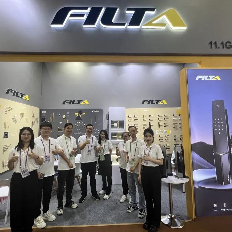 Filta Showcases Innovative Mecha Smart Locks at Canton Fair